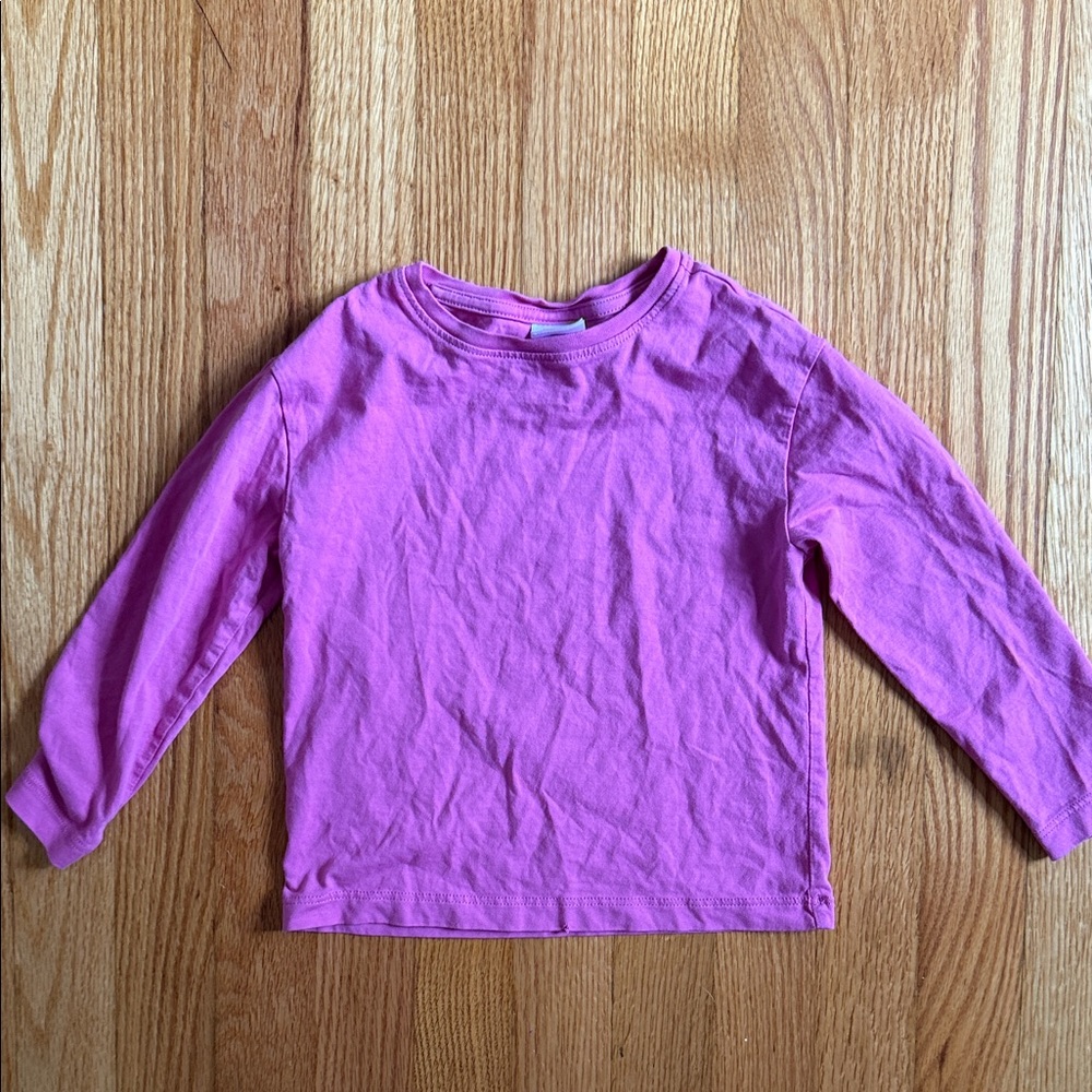 Pink Long Sleeve Kids Shirt Hanna Andersson